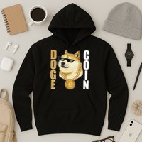 Doge Coin Gansta Thug Dogecoin Crypto Currency Hoodie