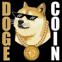 Doge Coin Gansta Thug Dogecoin Crypto Currency Hoodie