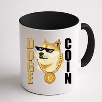 Doge Coin Gansta Thug Dogecoin Crypto Currency Mug