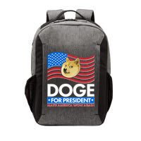DOGE For President Make America Wow Again Vector Backpack
