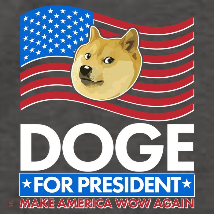 DOGE For President Make America Wow Again Vector Backpack
