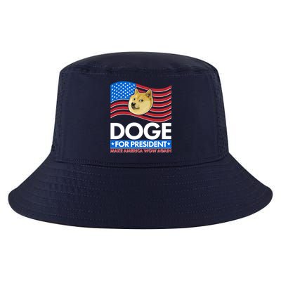 DOGE For President Make America Wow Again Cool Comfort Performance Bucket Hat