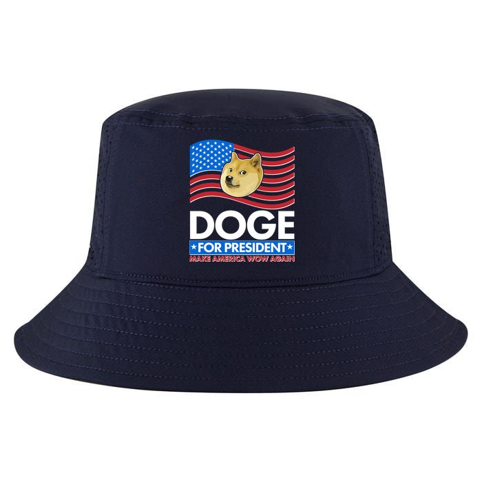 DOGE For President Make America Wow Again Cool Comfort Performance Bucket Hat