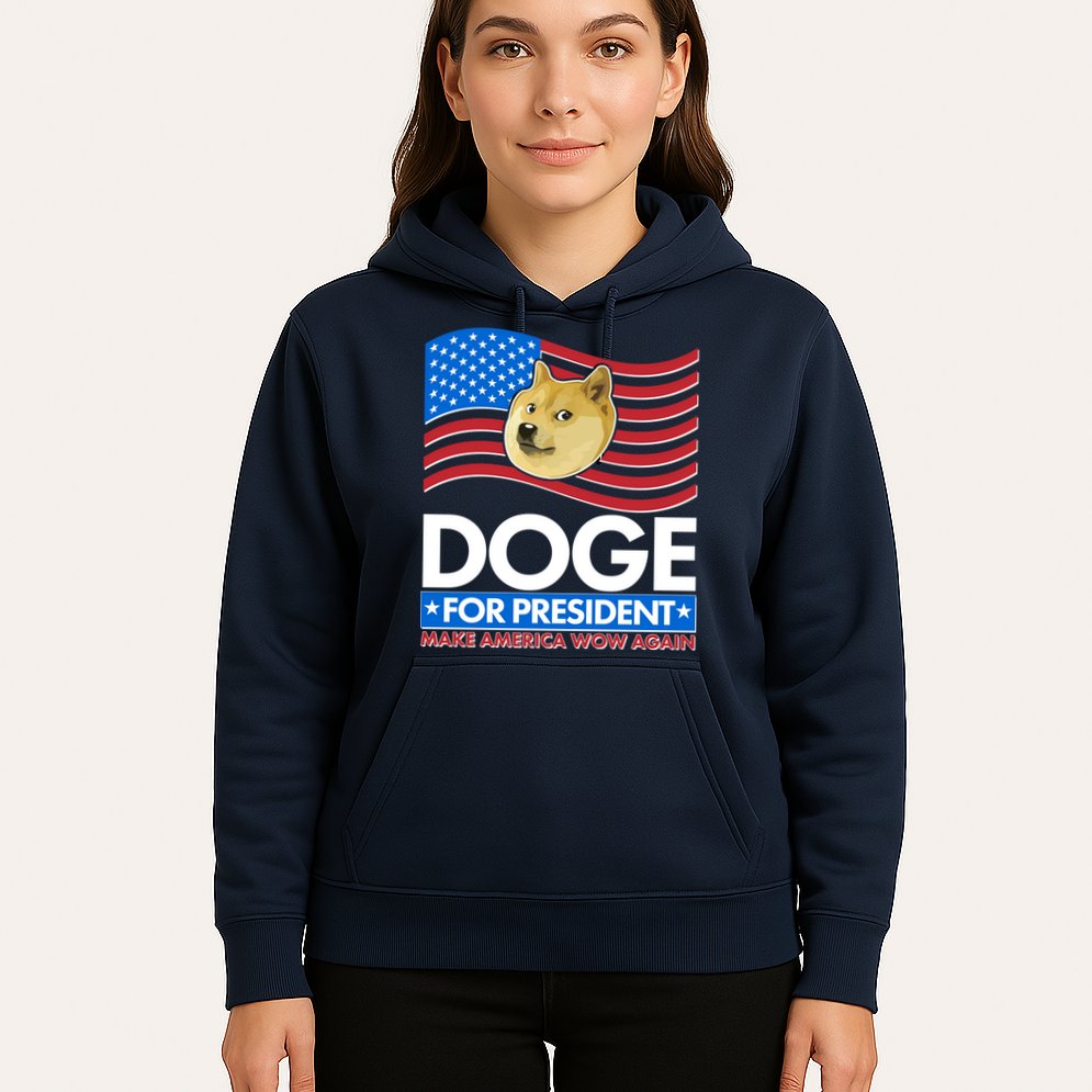 DOGE For President Make America Wow Again Hoodie