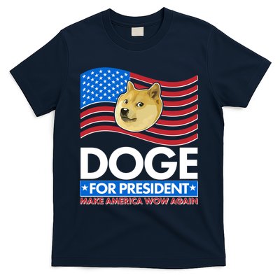 DOGE For President Make America Wow Again T-Shirt