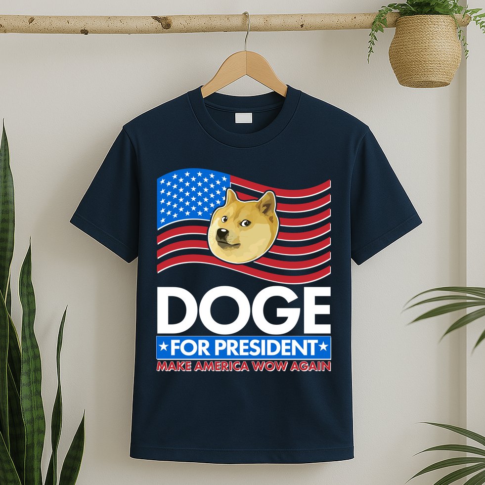DOGE For President Make America Wow Again T-Shirt