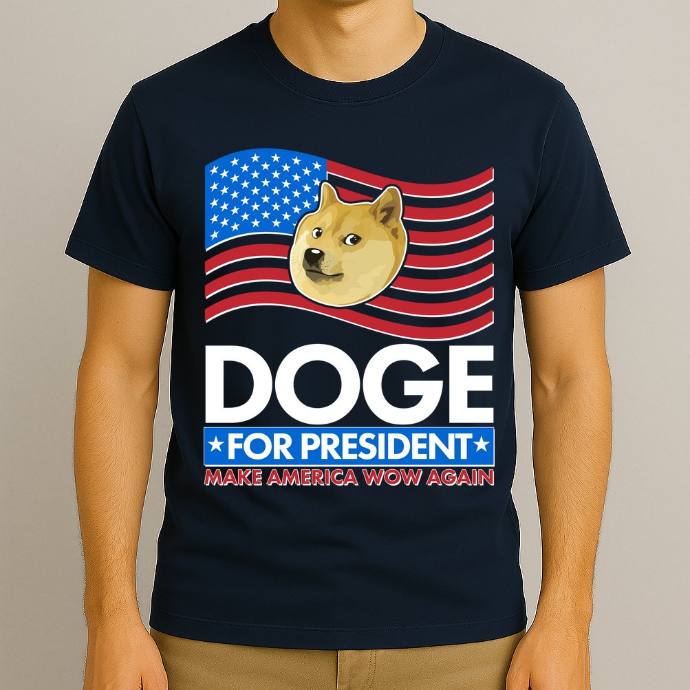 DOGE For President Make America Wow Again T-Shirt