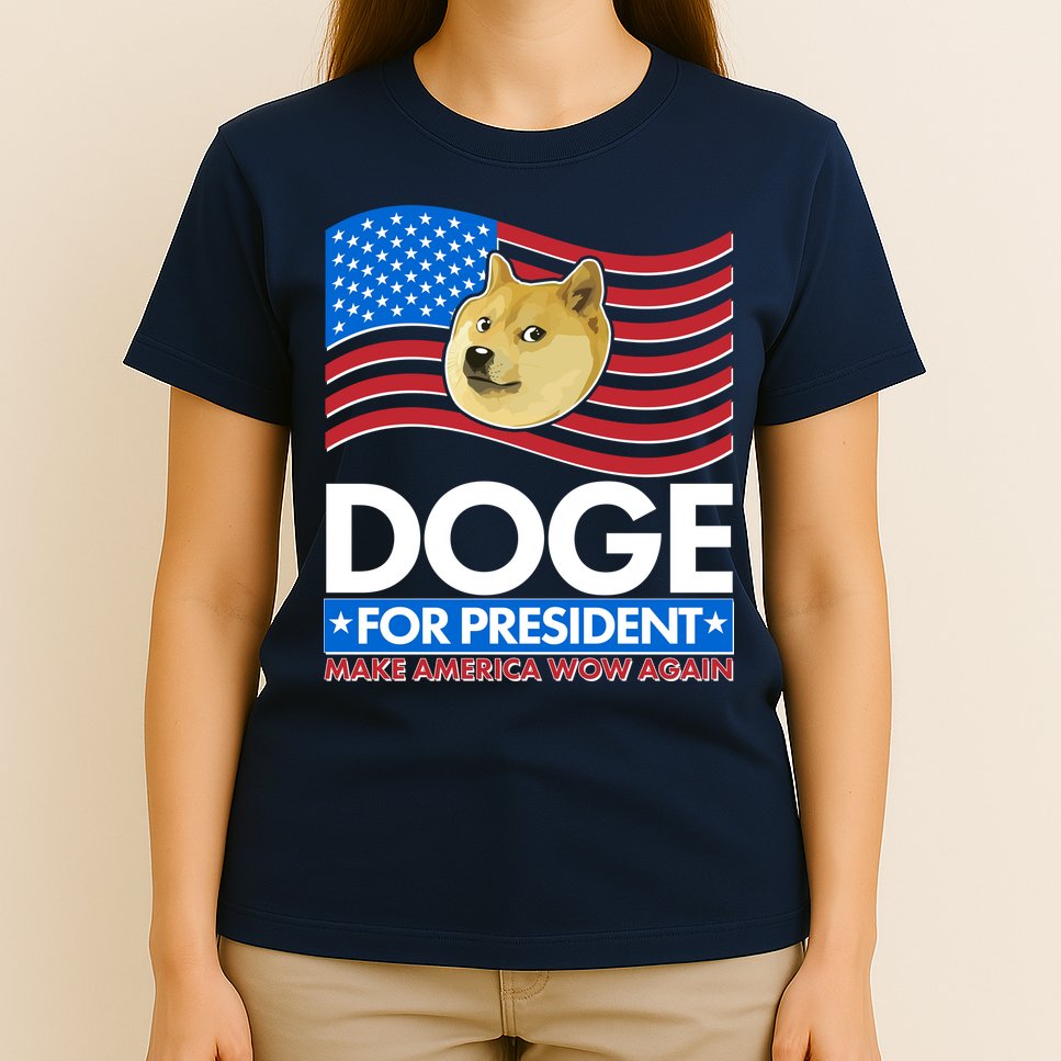 DOGE For President Make America Wow Again T-Shirt