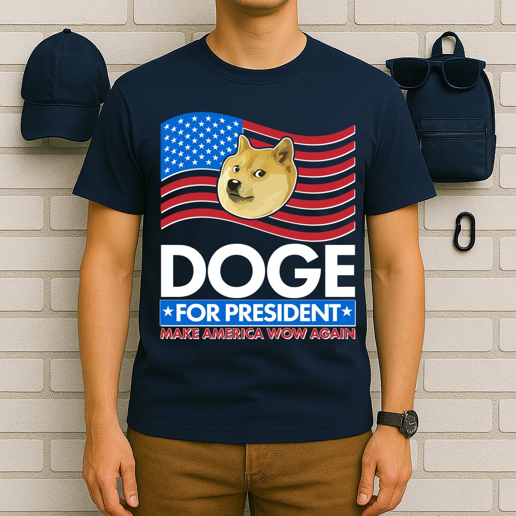 DOGE For President Make America Wow Again T-Shirt