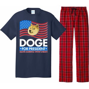 DOGE For President Make America Wow Again Pajama Set