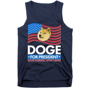 DOGE For President Make America Wow Again Tank Top