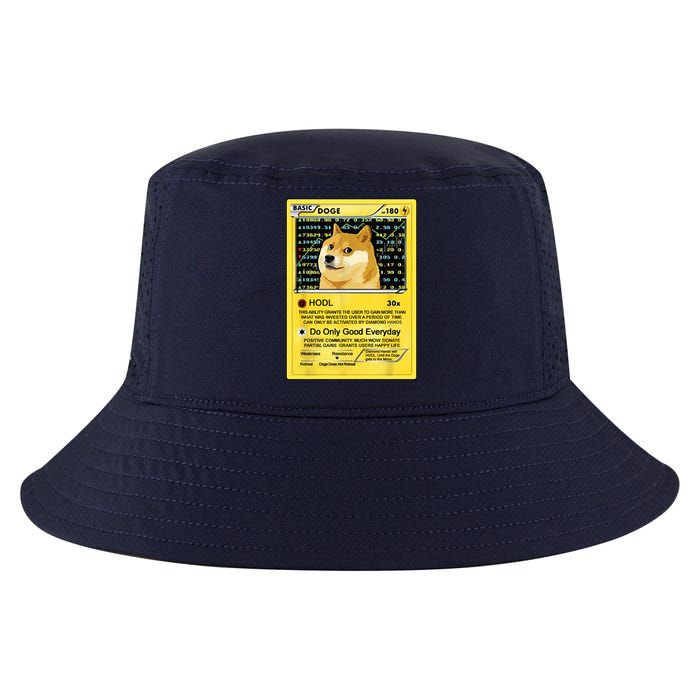 Doge HODL Card Crypto Currency Funny Cool Comfort Performance Bucket Hat
