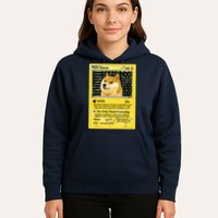 Doge HODL Card Crypto Currency Funny Hoodie
