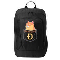 Doge In The House Pocket City Backpack