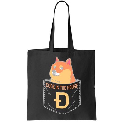 Doge In The House Pocket Bag