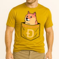 Doge In The House Pocket Cooling Performance Crew T-Shirt