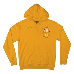 Doge In The House Pocket Hoodie