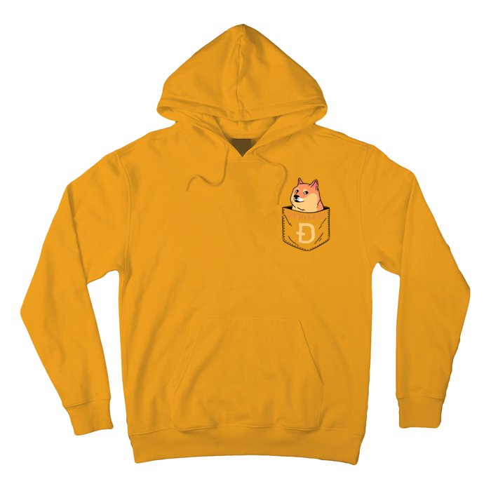 Doge In The House Pocket Hoodie