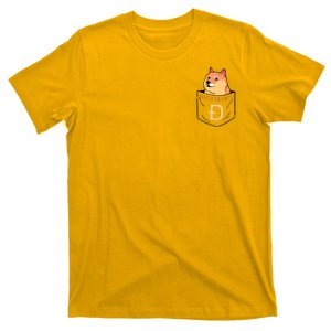 Doge In The House Pocket T-Shirt