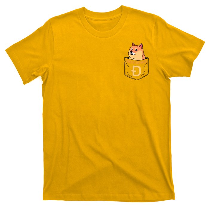 Doge In The House Pocket T-Shirt