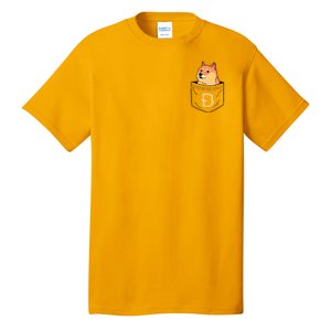 Doge In The House Pocket Tall T-Shirt