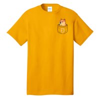 Doge In The House Pocket Tall T-Shirt