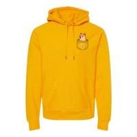 Doge In The House Pocket Premium Hoodie