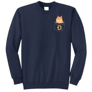 Doge In The House Pocket Sweatshirt