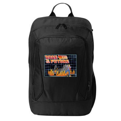 Doge To The Future City Backpack