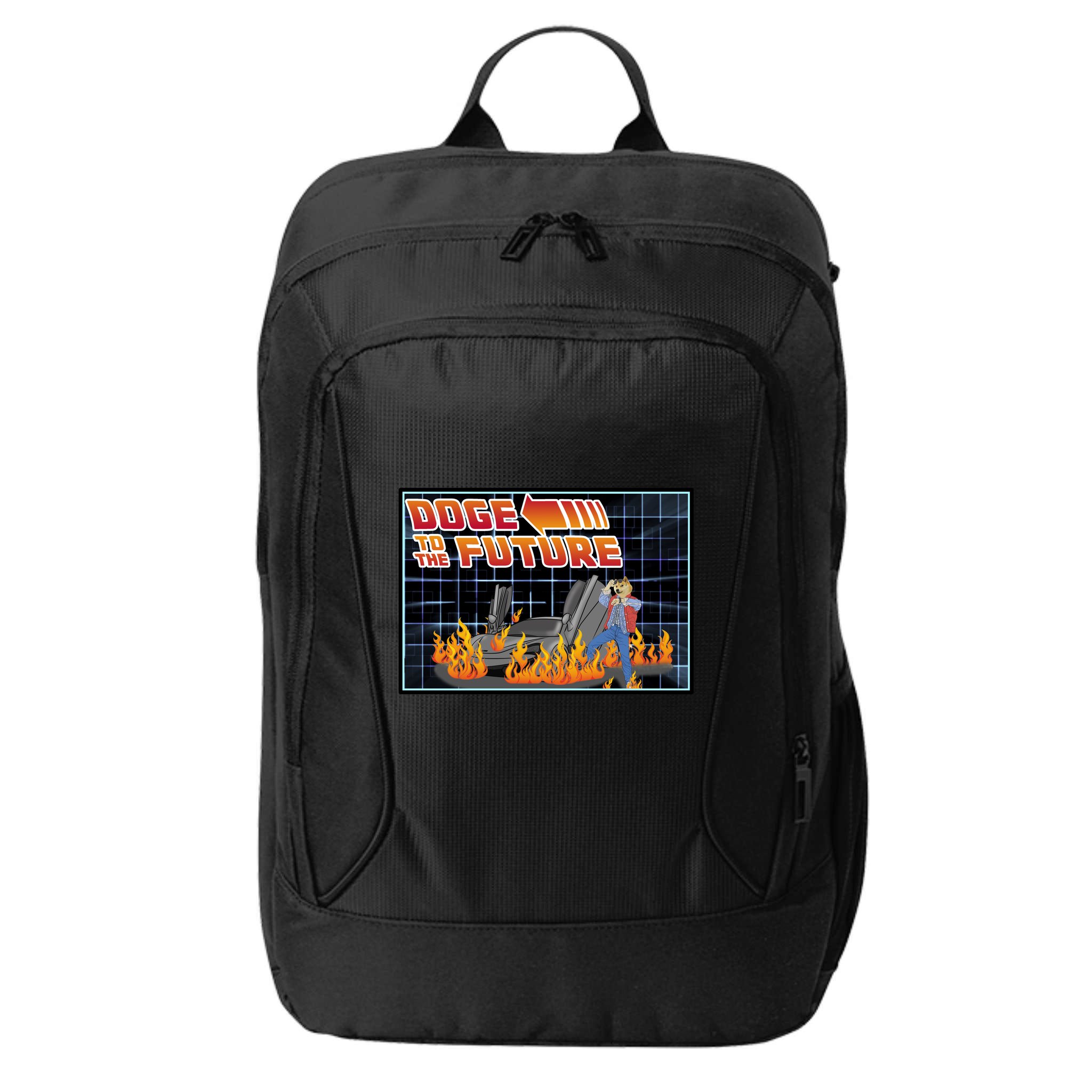 Doge To The Future City Backpack