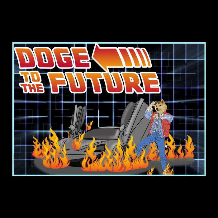 Doge To The Future City Backpack