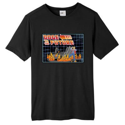 Doge To The Future Tall Fusion ChromaSoft Performance T-Shirt