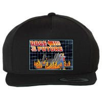 Doge To The Future Wool Snapback Cap
