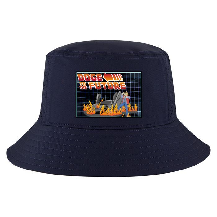 Doge To The Future Cool Comfort Performance Bucket Hat