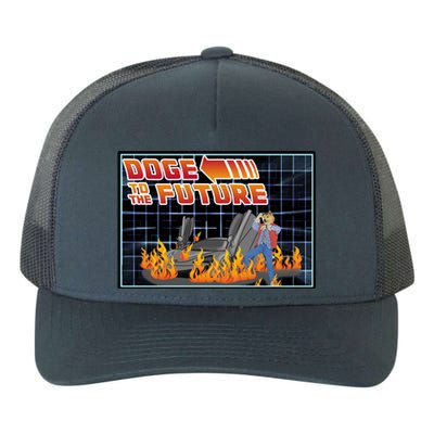 Doge To The Future Yupoong Adult 5-Panel Trucker Hat