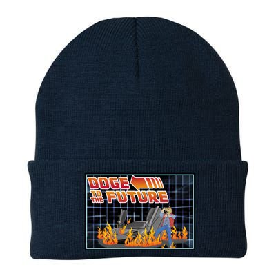 Doge To The Future Knit Cap Winter Beanie