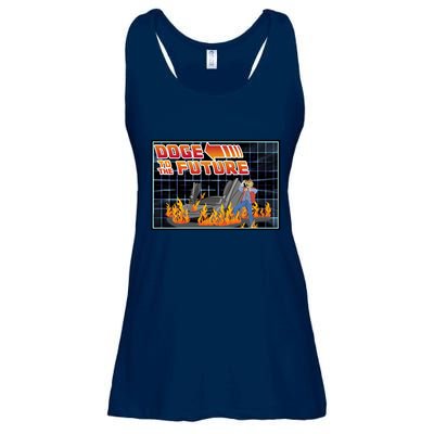Doge To The Future Ladies Essential Flowy Tank