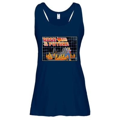 Doge To The Future Ladies Essential Flowy Tank