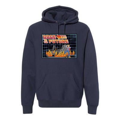 Doge To The Future Premium Hoodie