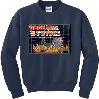 Doge To The Future Kids Sweatshirt