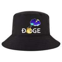 Doge To The Moon Crypto Currency Dogecoin Cool Comfort Performance Bucket Hat