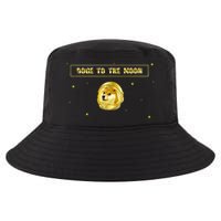 Doge To The Moon Dogecoin Crypto Currency Cool Comfort Performance Bucket Hat