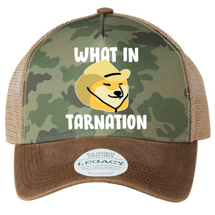 Doge What In Tarnation Legacy Tie Dye Trucker Hat
