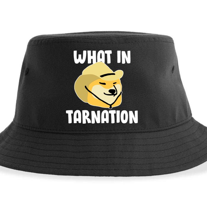 Doge What In Tarnation Sustainable Bucket Hat