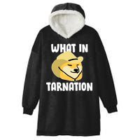 Doge What In Tarnation Hooded Wearable Blanket