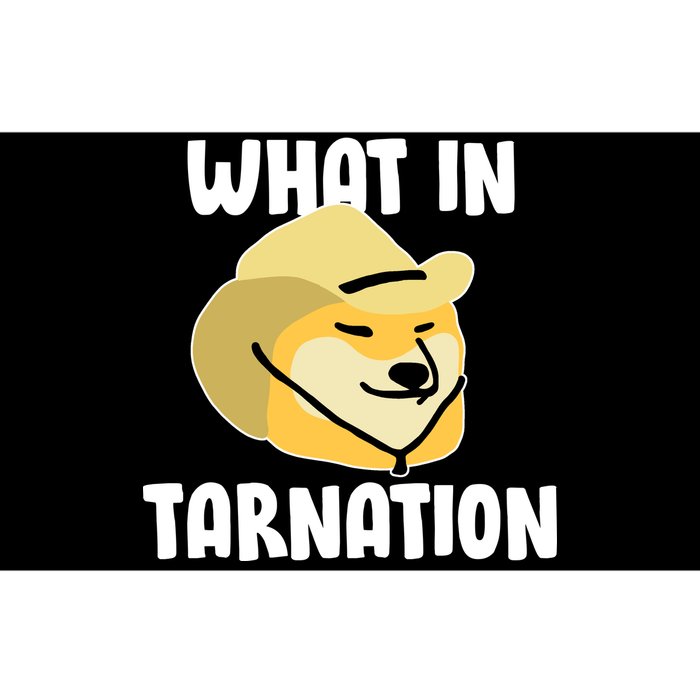 Doge What In Tarnation Bumper Sticker