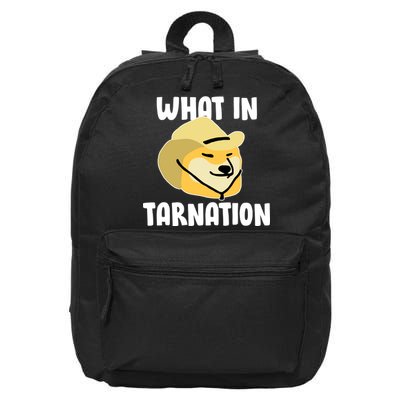 Doge What In Tarnation 16 in Basic Backpack