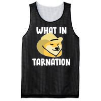 Doge What In Tarnation Mesh Reversible Basketball Jersey Tank