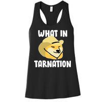 Doge What In Tarnation Women's Racerback Tank