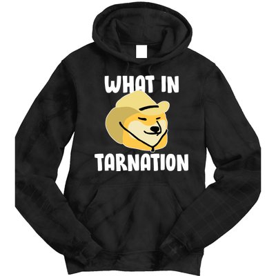 Doge What In Tarnation Tie Dye Hoodie